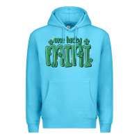 Ocean Blue one lucky mini Premium Hoodie - MaliasSmallBusiness