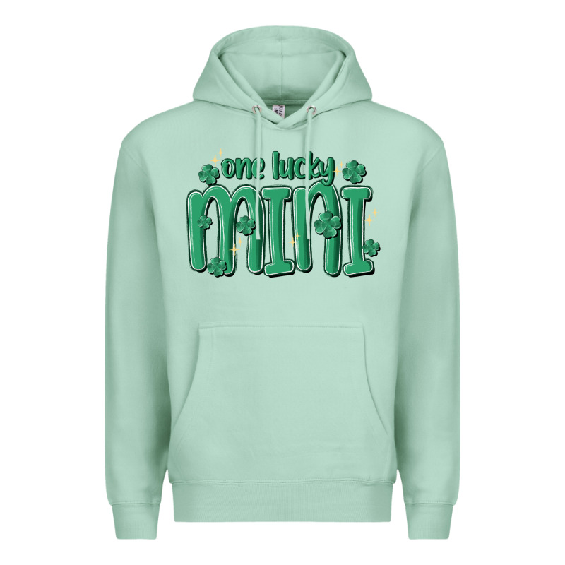 One Lucky Mini Premium Hoodie by MaliasSmallBusiness | Teevron