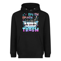 Black splish splash your opinion is trash Heavyweight Hoodie - JahusDesignShop
