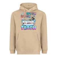Mushroom splish splash your opinion is trash Heavyweight Hoodie - JahusDesignShop