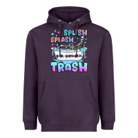 Plum splish splash your opinion is trash Heavyweight Hoodie - JahusDesignShop