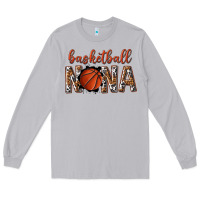 Moon Dust basketball nana with leopard Long Sleeve Tee - texasbilliewilder