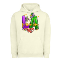 Pigment Pistachio louisiana mardi gras Urban Hoodie - MaliasSmallBusiness
