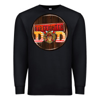 Black firefighter coasters Premium Sweatshirt - AdoDesignShop