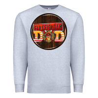Heather Grey firefighter coasters Premium Sweatshirt - AdoDesignShop
