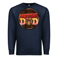 Navy firefighter coasters Premium Sweatshirt - AdoDesignShop