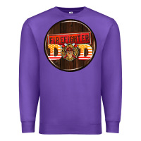 Purple firefighter coasters Premium Sweatshirt - AdoDesignShop