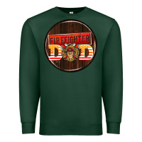 Sports Green firefighter coasters Premium Sweatshirt - AdoDesignShop