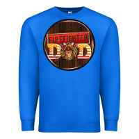 True Royal firefighter coasters Premium Sweatshirt - AdoDesignShop
