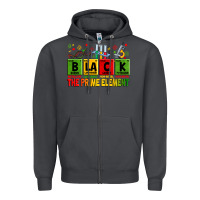 Smoke black the prime element Zipper Hoodie - Zillion Design Studio