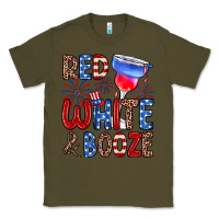 Army Green red white and booze Classic Tee - Zillion Design Studio