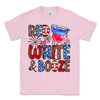 Bubblegum Pink red white and booze Classic Tee - Zillion Design Studio