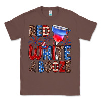 Chestnut red white and booze Classic Tee - Zillion Design Studio