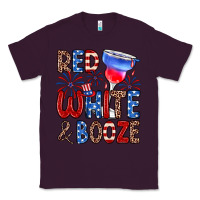 Plum red white and booze Classic Tee - Zillion Design Studio