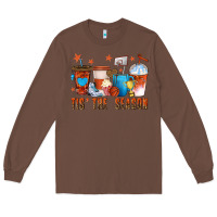 Chestnut basketball tisthe season coffee cups Long Sleeve Tee - texasbilliewilder