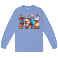 Colony Blue basketball tisthe season coffee cups Long Sleeve Tee - texasbilliewilder