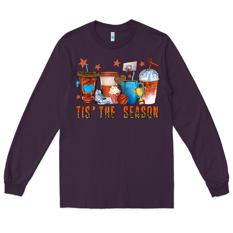 Basketball Tisthe Season Coffee Cups Long Sleeve Tee by texasbilliewilder | Teevron