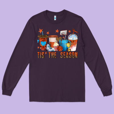 Long Sleeve Tee basketball tisthe season coffee cups