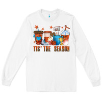 White basketball tisthe season coffee cups Long Sleeve Tee - texasbilliewilder