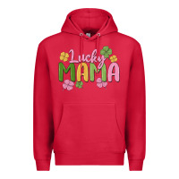 Cardinal lucky mama Premium Hoodie - MaliasSmallBusiness