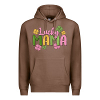 Chestnut lucky mama Premium Hoodie - MaliasSmallBusiness