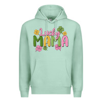 Seafoam lucky mama Premium Hoodie - MaliasSmallBusiness