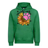 Emerald life is better with dogs Urban Hoodie - NancyCooperArtShop