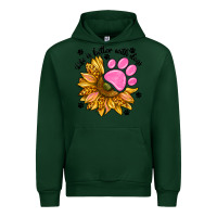 Forest Green life is better with dogs Urban Hoodie - NancyCooperArtShop
