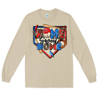Mushroom home sweet home baseball Long Sleeve Tee - Zillion Design Studio