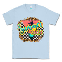 Dusty Blue summer 2024 Classic Tee - texasbilliewilder