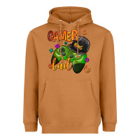 Meerkat gamer dad Heavyweight Hoodie - AdoDesignShop