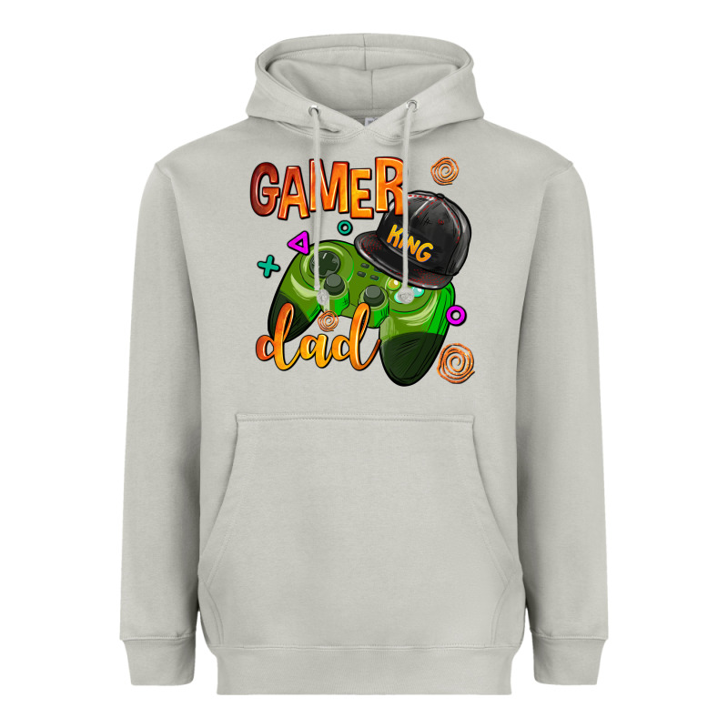 Gamer Dad Heavyweight Hoodie by AdoDesignShop | Teevron