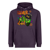 Plum gamer dad Heavyweight Hoodie - AdoDesignShop