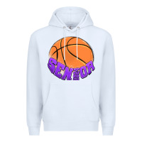 White senıor 2024 Premium Hoodie - MaliasSmallBusiness