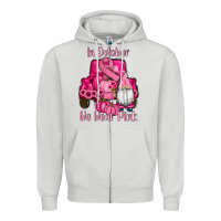 Dove Grey breast cancer awareness pink truck gnomes Zipper Hoodie - RanaPortraitStore