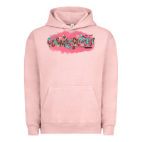 Pigment Salmon cosmetologist Urban Hoodie - NancyCooperArtShop