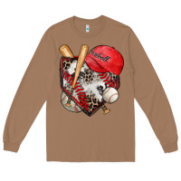 Toasted Coconut baseball home plate Long Sleeve Tee - Zillion Design Studio