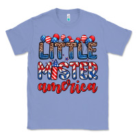 Colony Blue little mister America Classic Tee - Zillion Design Studio