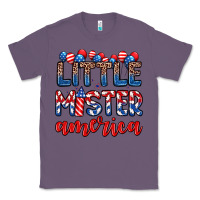 Lavender little mister America Classic Tee - Zillion Design Studio