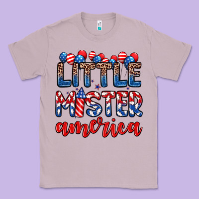 Little Mister America Classic Tee Designed By Zillion Design Studio