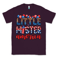Plum little mister America Classic Tee - Zillion Design Studio