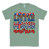 Sage little mister America Classic Tee - Zillion Design Studio