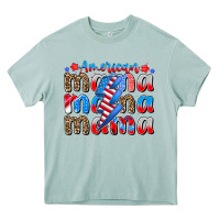 Arona american mama Heavy Core Tee - CowhideDigitalArt
