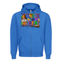 True Royal Trick or Treat Zipper Hoodie - texasbilliewilder