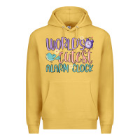 Antique Gold world's cutest alarm clock Premium Hoodie - MaliasSmallBusiness