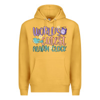 Mustard world's cutest alarm clock Premium Hoodie - MaliasSmallBusiness