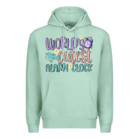 Seafoam world's cutest alarm clock Premium Hoodie - MaliasSmallBusiness