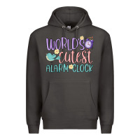 Smoke world's cutest alarm clock Premium Hoodie - MaliasSmallBusiness