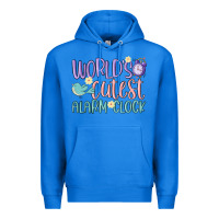 True Royal world's cutest alarm clock Premium Hoodie - MaliasSmallBusiness