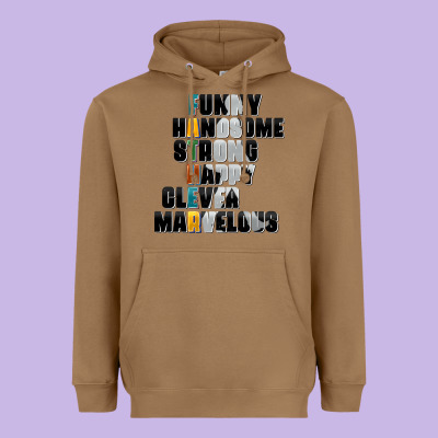 Father Words Heavyweight Hoodie Designed By Adodesignshop